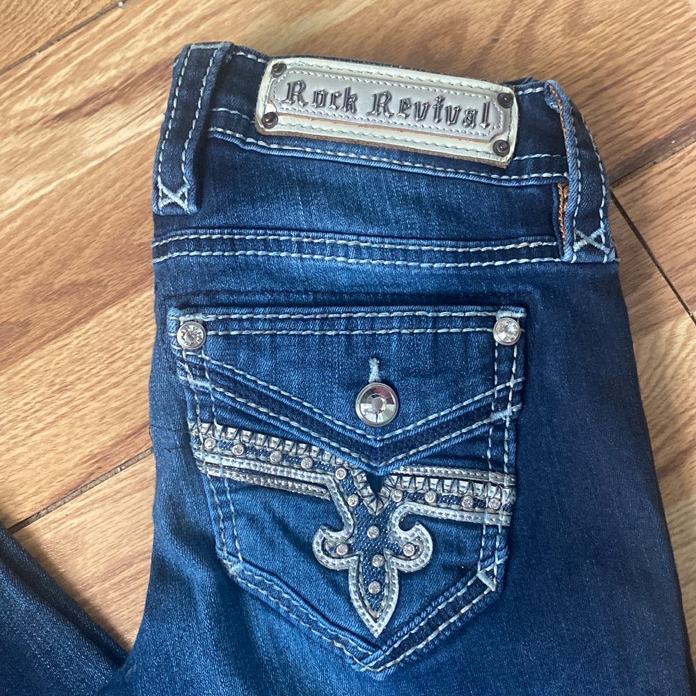 Rock revival skinny jeans